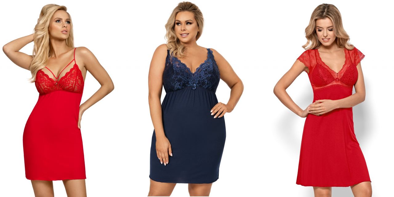 Eleganckie koszulki nocne w sklepach Bielizna BodyExpert